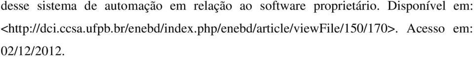 Disponível em: <http://dci.ccsa.ufpb.