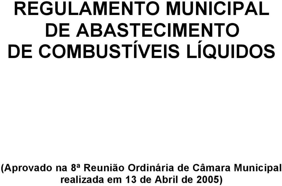 LÍQUIDOS (Aprovado na 8ª Reunião