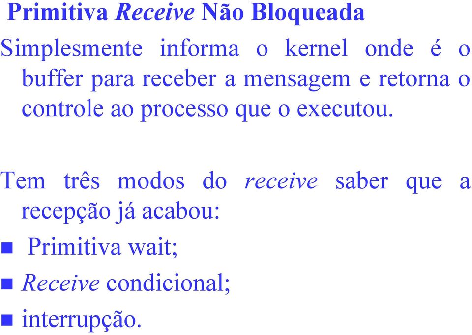 processo que o executou.