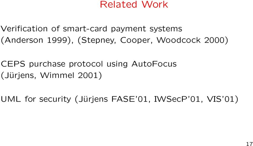 purchase protocol using AutoFocus (Jürjens, Wimmel