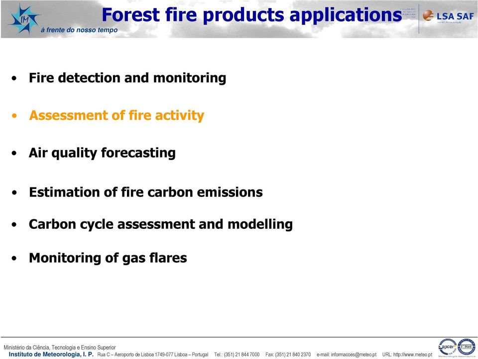 forecasting Estimation of fire carbon emissions