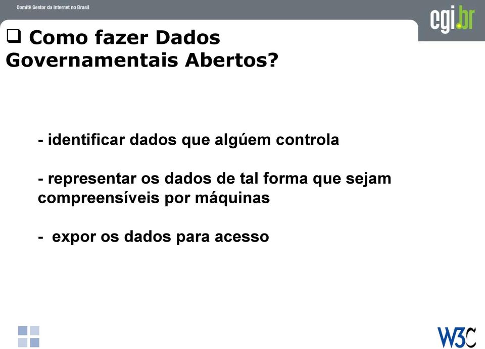 representar os dados de tal forma que sejam