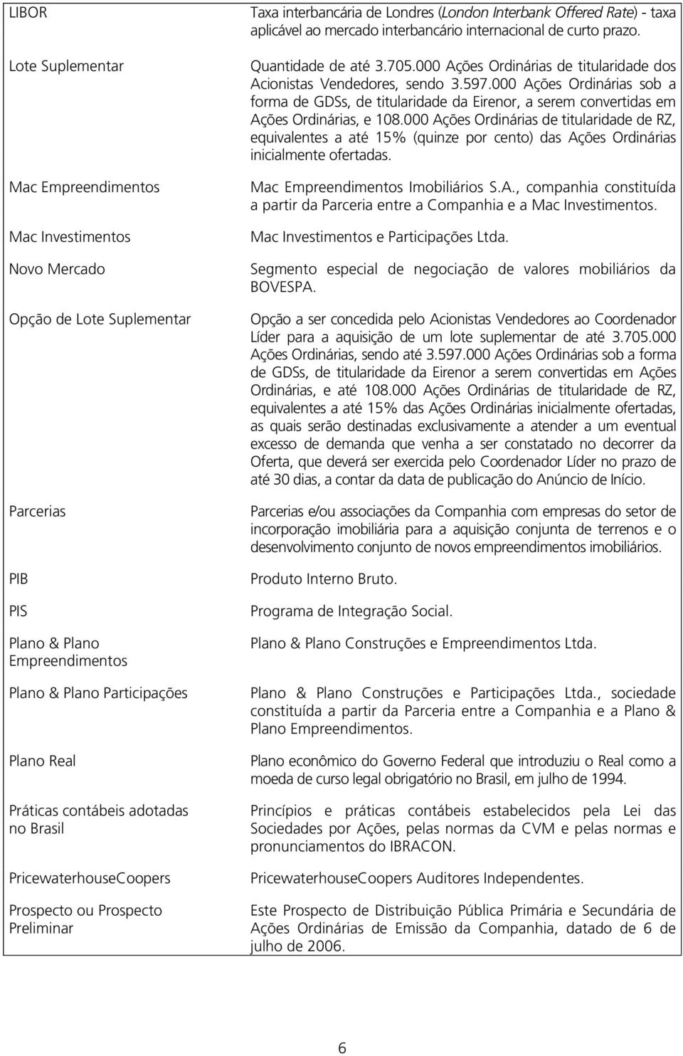 internacional de curto prazo. Quantidade de até 3.705.000 Ações Ordinárias de titularidade dos Acionistas Vendedores, sendo 3.597.