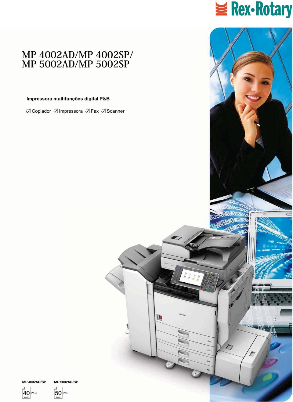 Impressora Fax Scanner MP