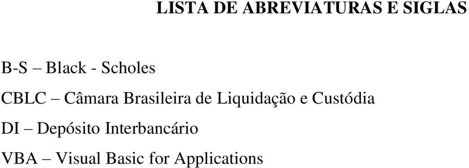 de Liquidação e Custódia DI Depósito