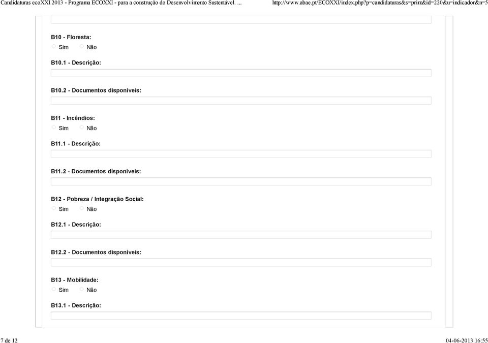 2 - Documentos disponíveis: B12 - Pobreza / Integração Social: B12.