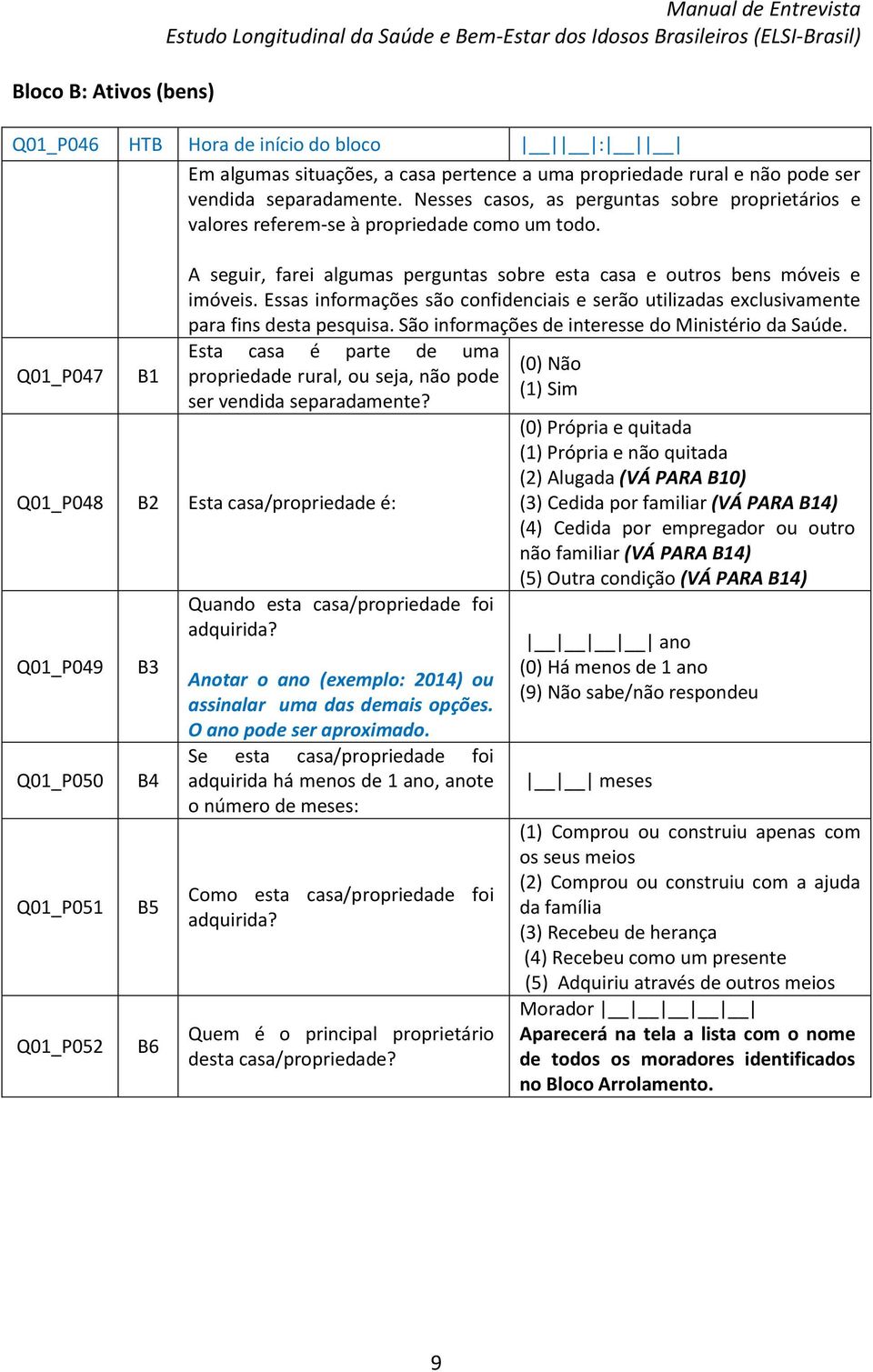 Essas informações são confidenciais e serão utilizadas exclusivamente para fins desta pesquisa. São informações de interesse do Ministério da Saúde.