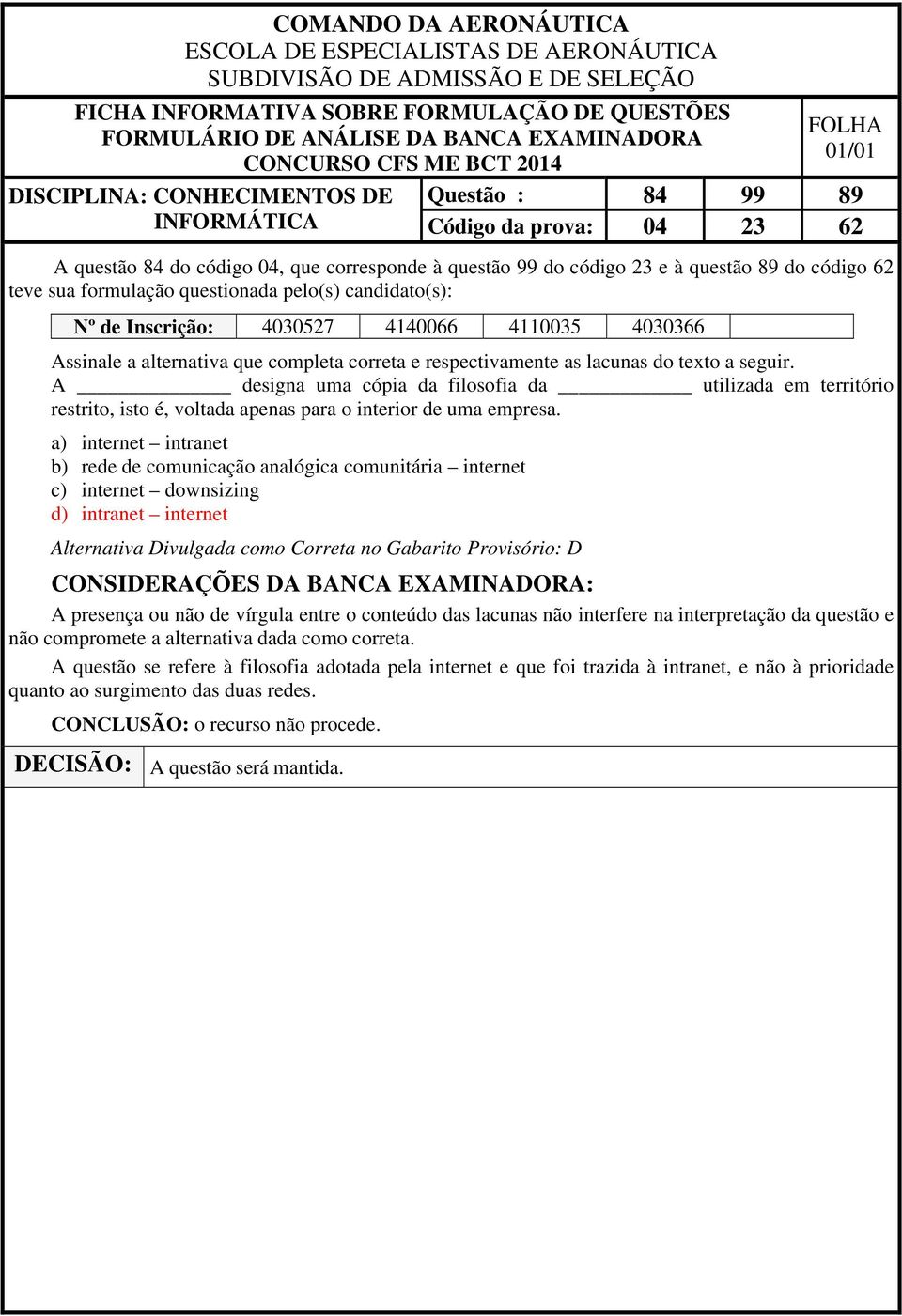 A designa uma cópia da filosofia da utilizada em território restrito, isto é, voltada apenas para o interior de uma empresa.