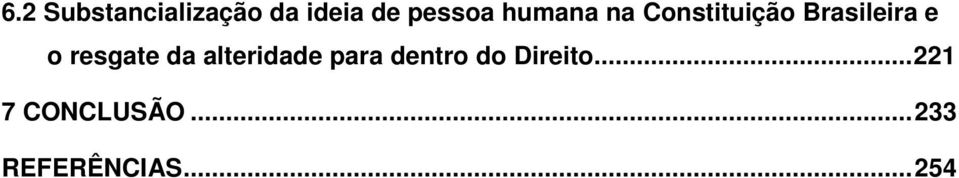 resgate da alteridade para dentro do