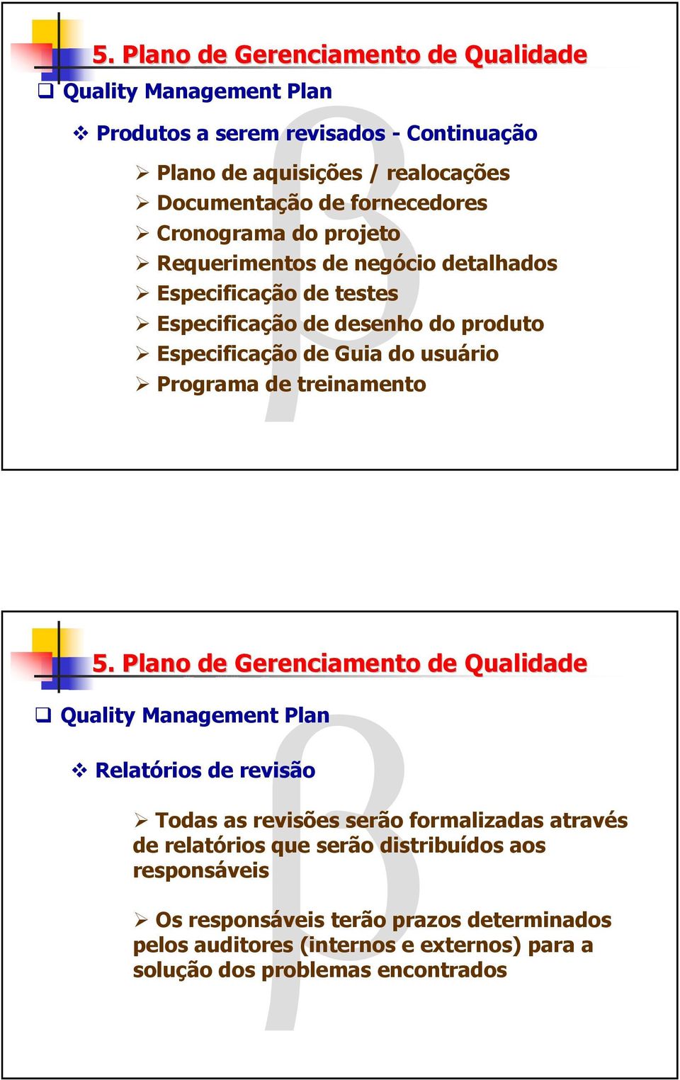 usuário Programa de treinamento 5.