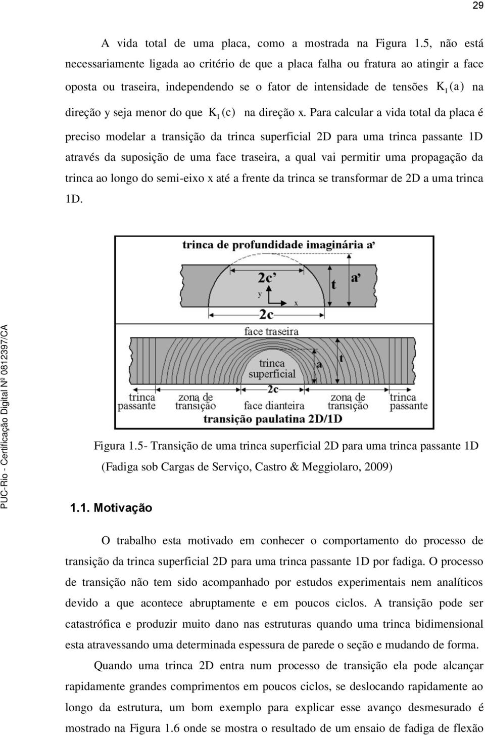 do que K () c na direção x.