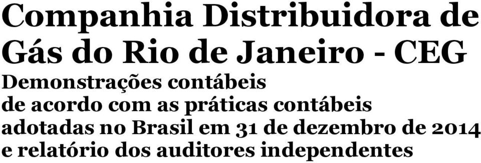 práticas contábeis adotadas no Brasil em 31