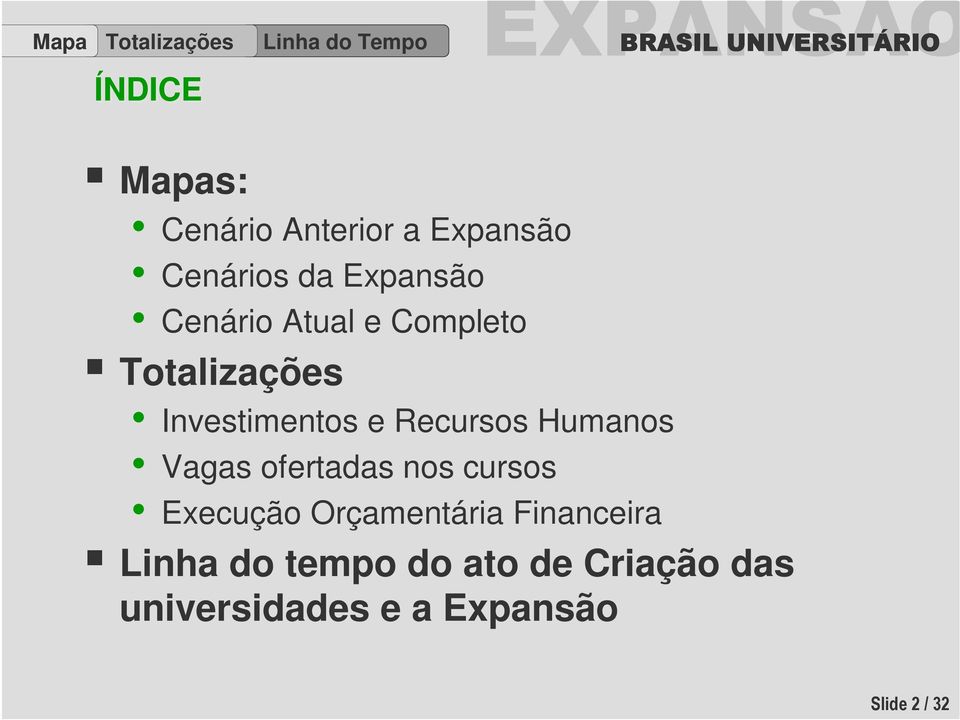 Humanos Vagas ofertadas nos cursos Execução Orçamentária Financeira