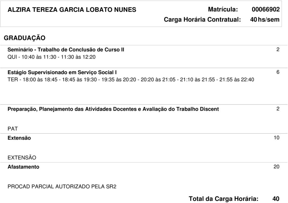 19:30-19:35 às 20:20-20:20 às 21:05-21:10 às 21:55-21:55 às 22: Preparação, Planejamento das Atividades