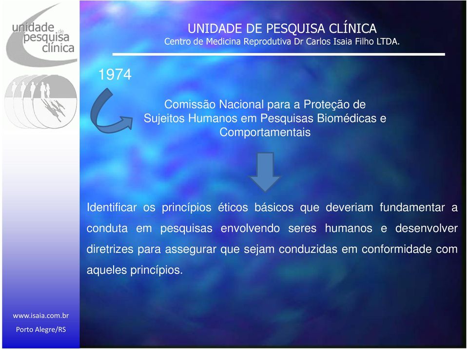 deveriam fundamentar a conduta em pesquisas envolvendo seres humanos e