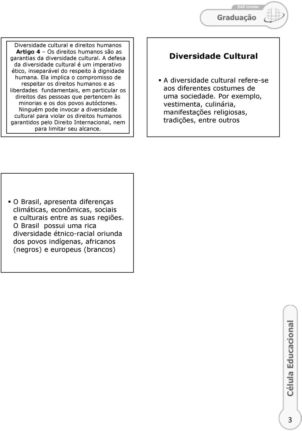 Ela implica o compromisso de respeitar os direitos humanos e as liberdades fundamentais, em particular os direitos das pessoas que pertencem às minorias e os dos povos autóctones.