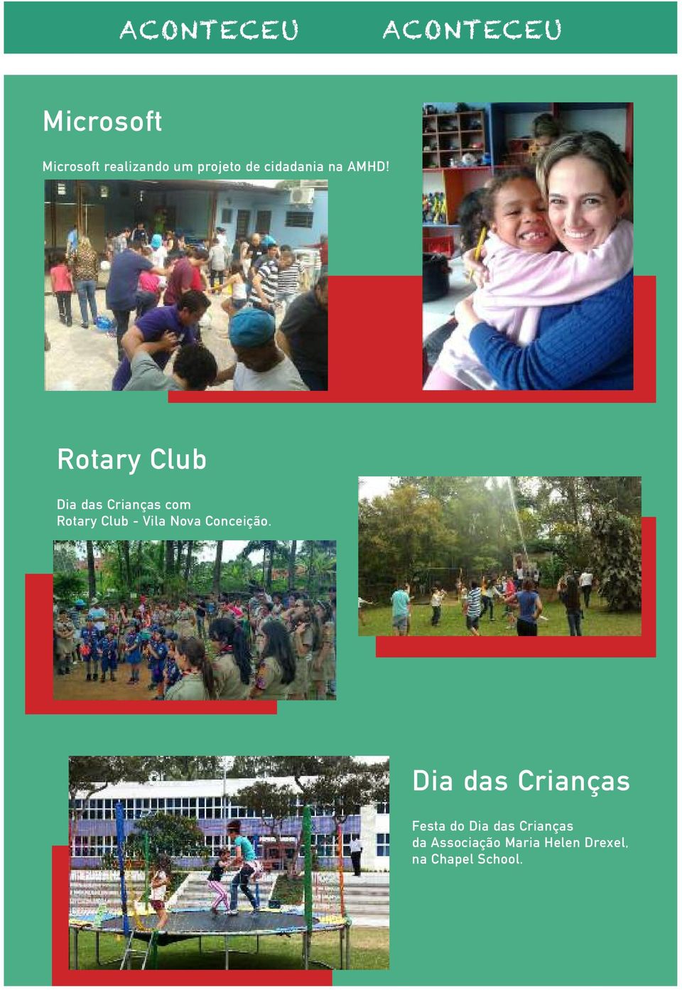 Rotary Club Dia das Crianças com Rotary Club - Vila Nova