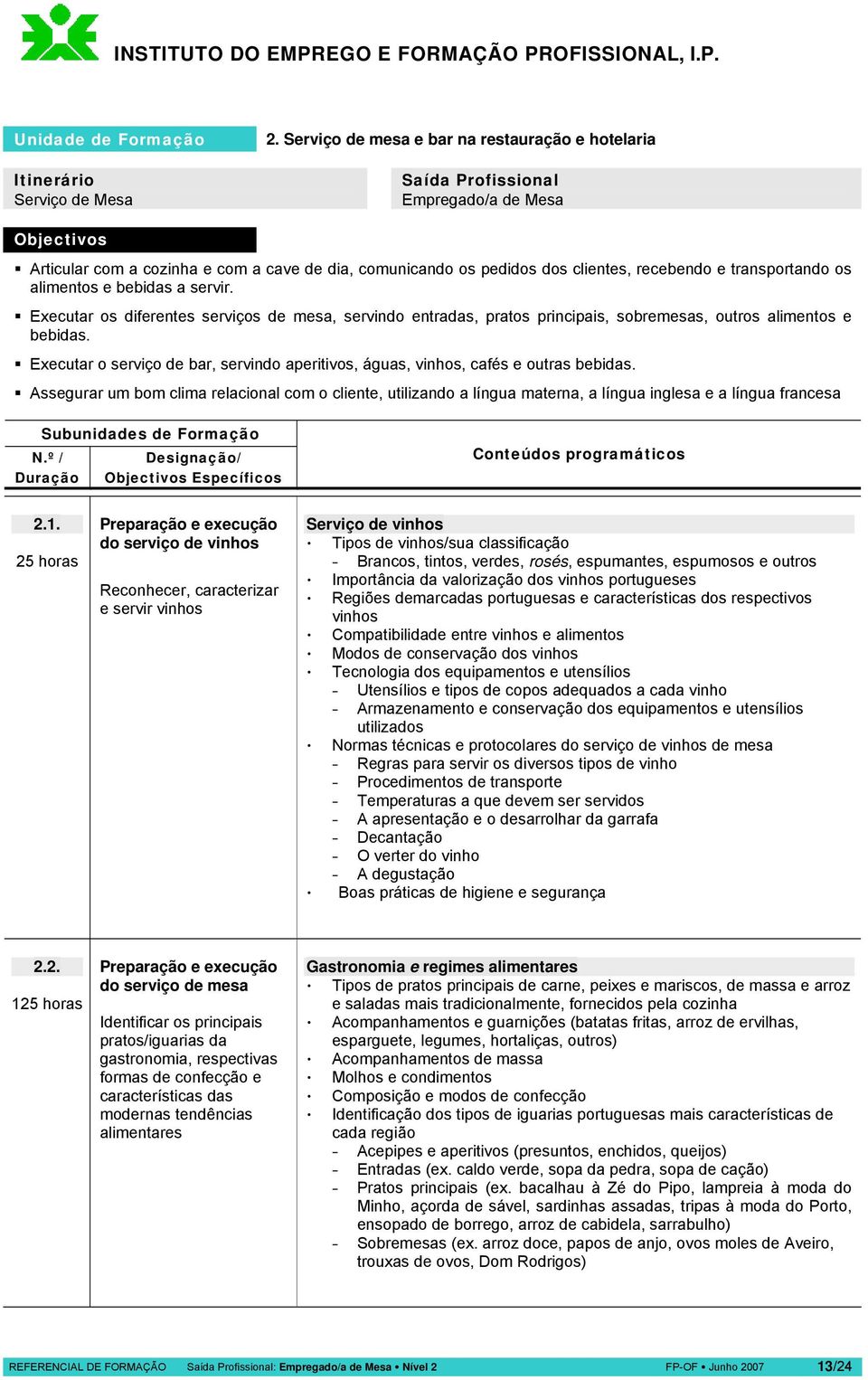 transportando os alimentos e bebidas a servir. Executar os diferentes serviços de mesa, servindo entradas, pratos principais, sobremesas, outros alimentos e bebidas.