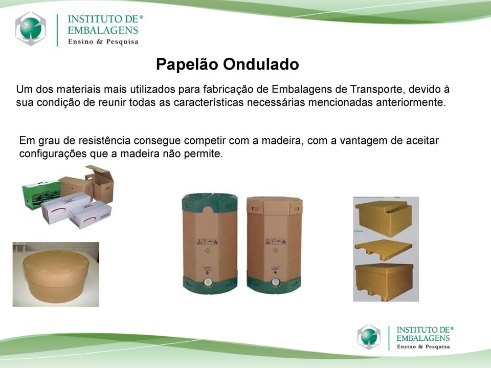 características necessárias mencionadas anteriormente.