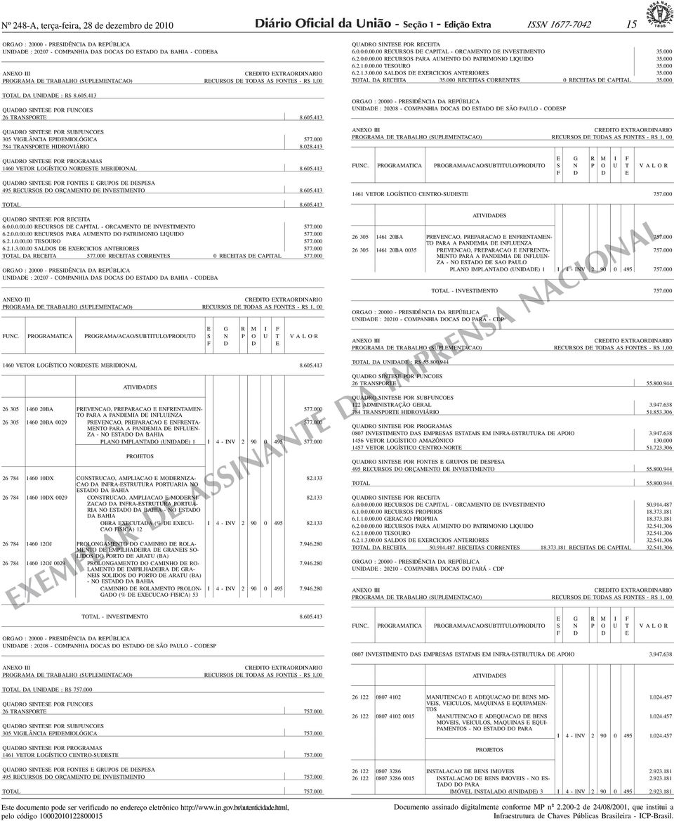 000 6.2.0.0.00.00 RECURSOS PARA AUMEN DO PATRIMONIO LIQUIDO 35.000 6.2.1.0.00.00 TESOURO 35.000 6.2.1.3.00.00 SALDOS DE EXERCICIOS ANTERIORES 35.000 TAL DA RECEITA 35.