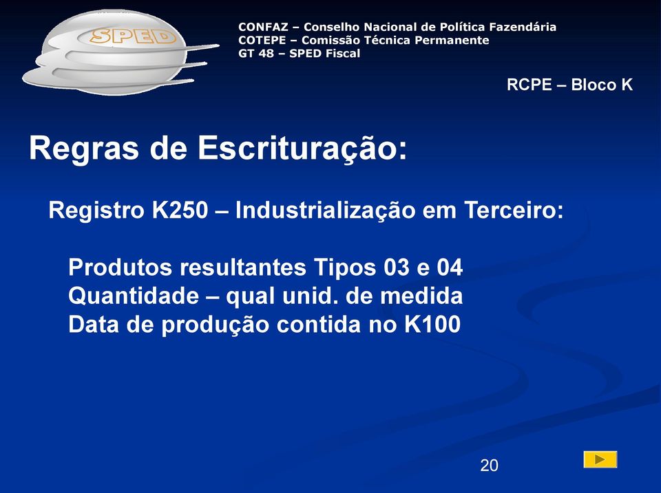 resultantes Tipos 03 e 04 Quantidade qual