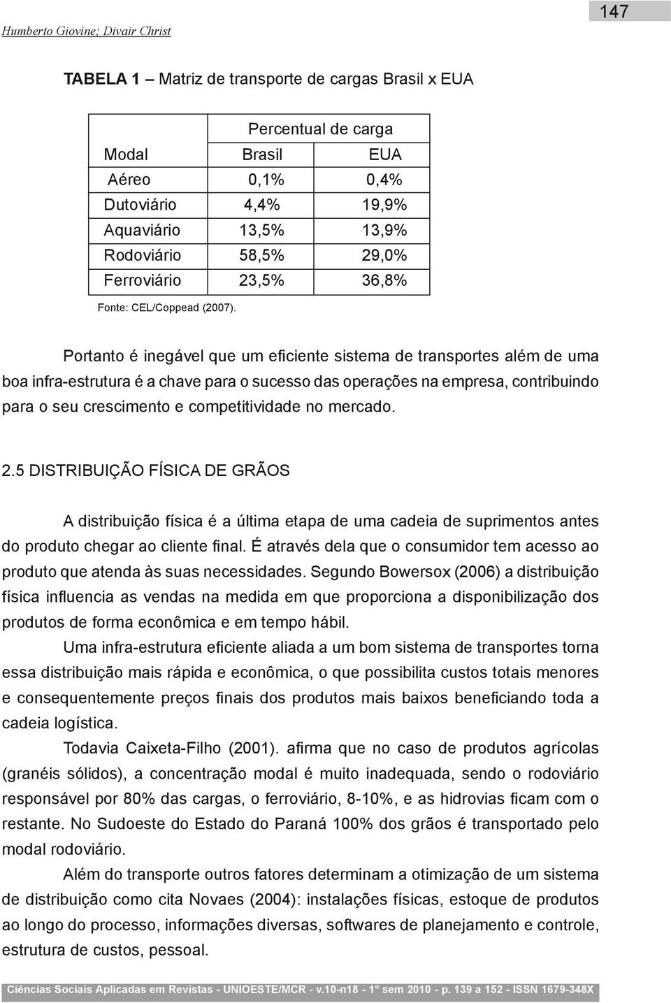 Portanto é inegável que um eficiente sistema de transportes além de uma boa infra-estrutura é a chave para o sucesso das operações na empresa, contribuindo para o seu crescimento e competitividade no