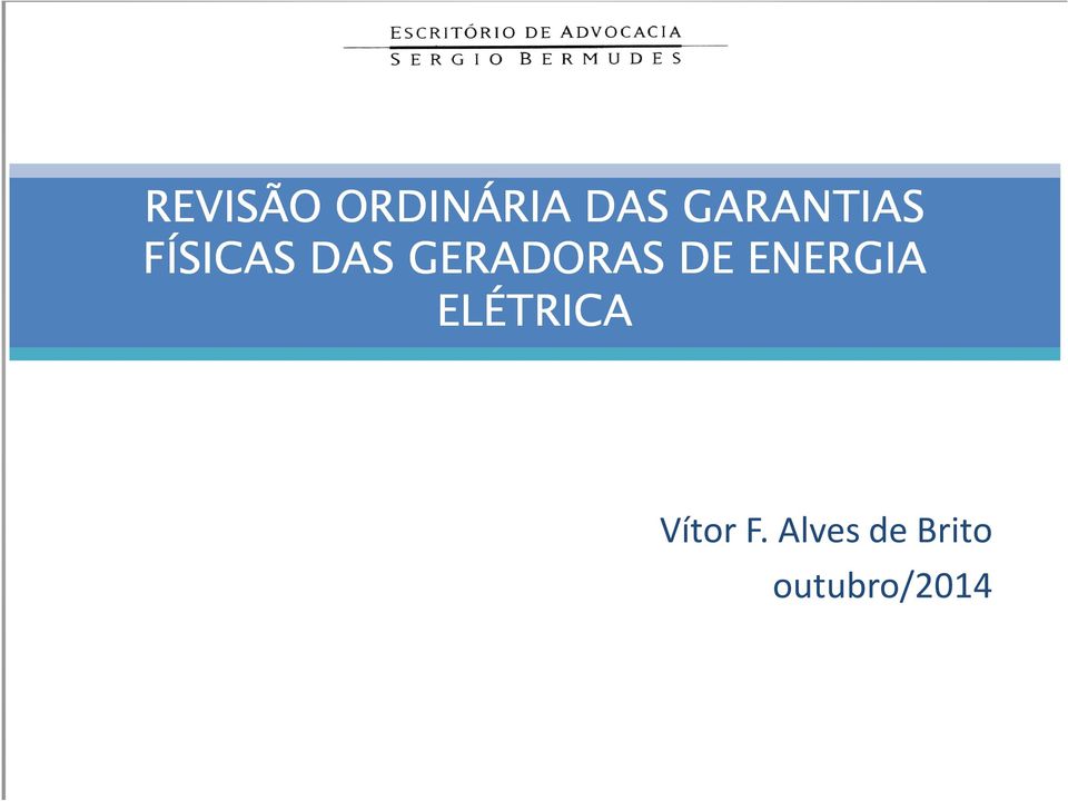 GERADORAS DE ENERGIA