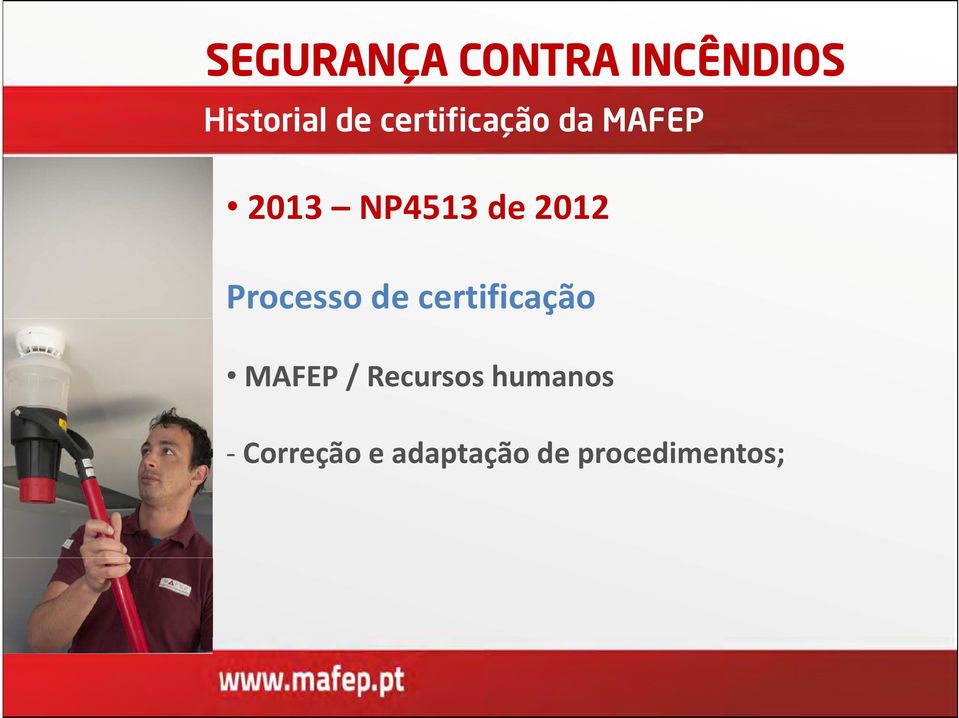 MAFEP / Recursos humanos