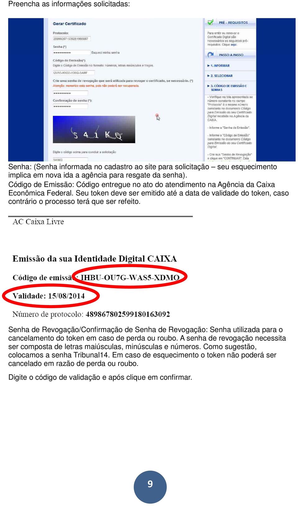 Seu token deve ser emitido até a data de validade do token, caso contrário o processo terá que ser refeito.