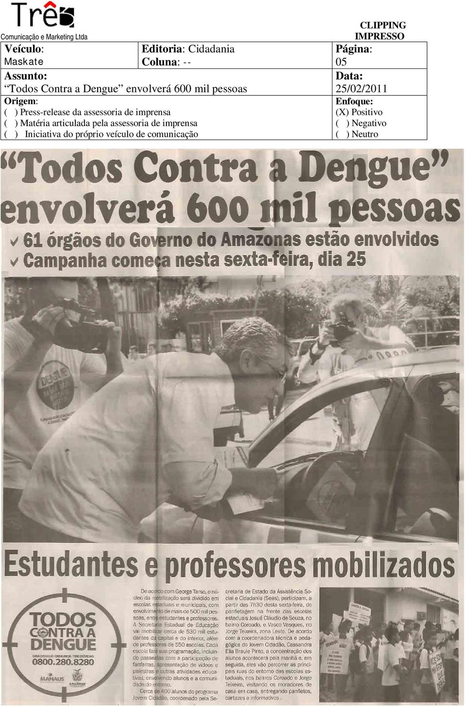 Contra a Dengue