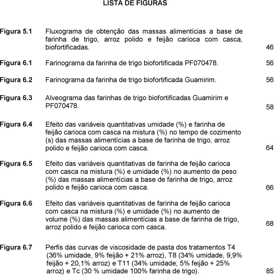 5 Alveograma das farinhas de trigo biofortificadas Guamirim e PF070478.