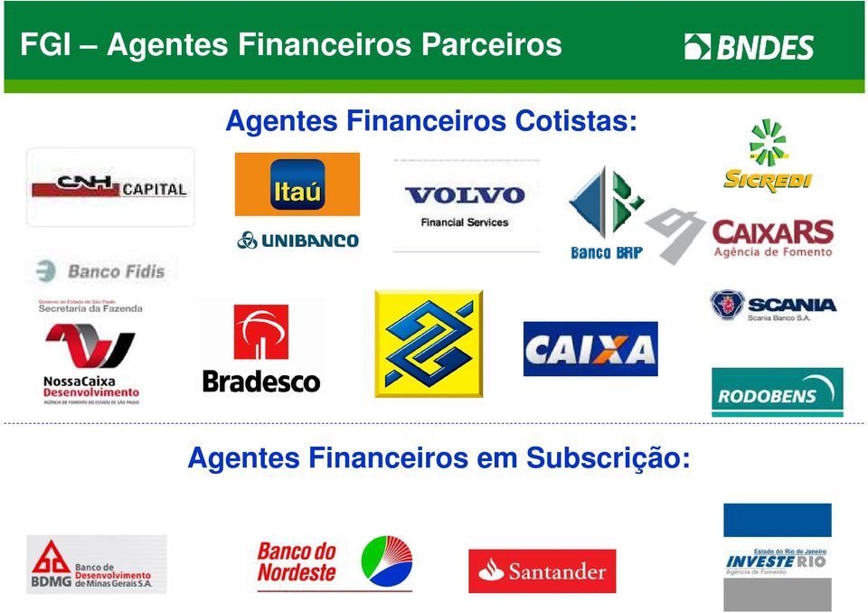 Financeiros Cotistas: