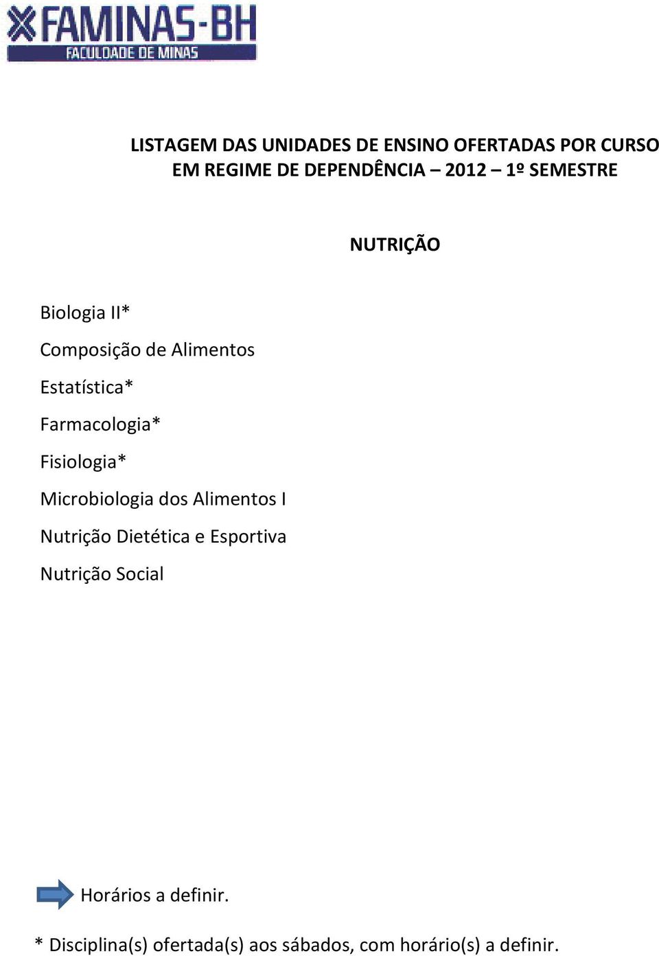 Microbiologia dos Alimentos I