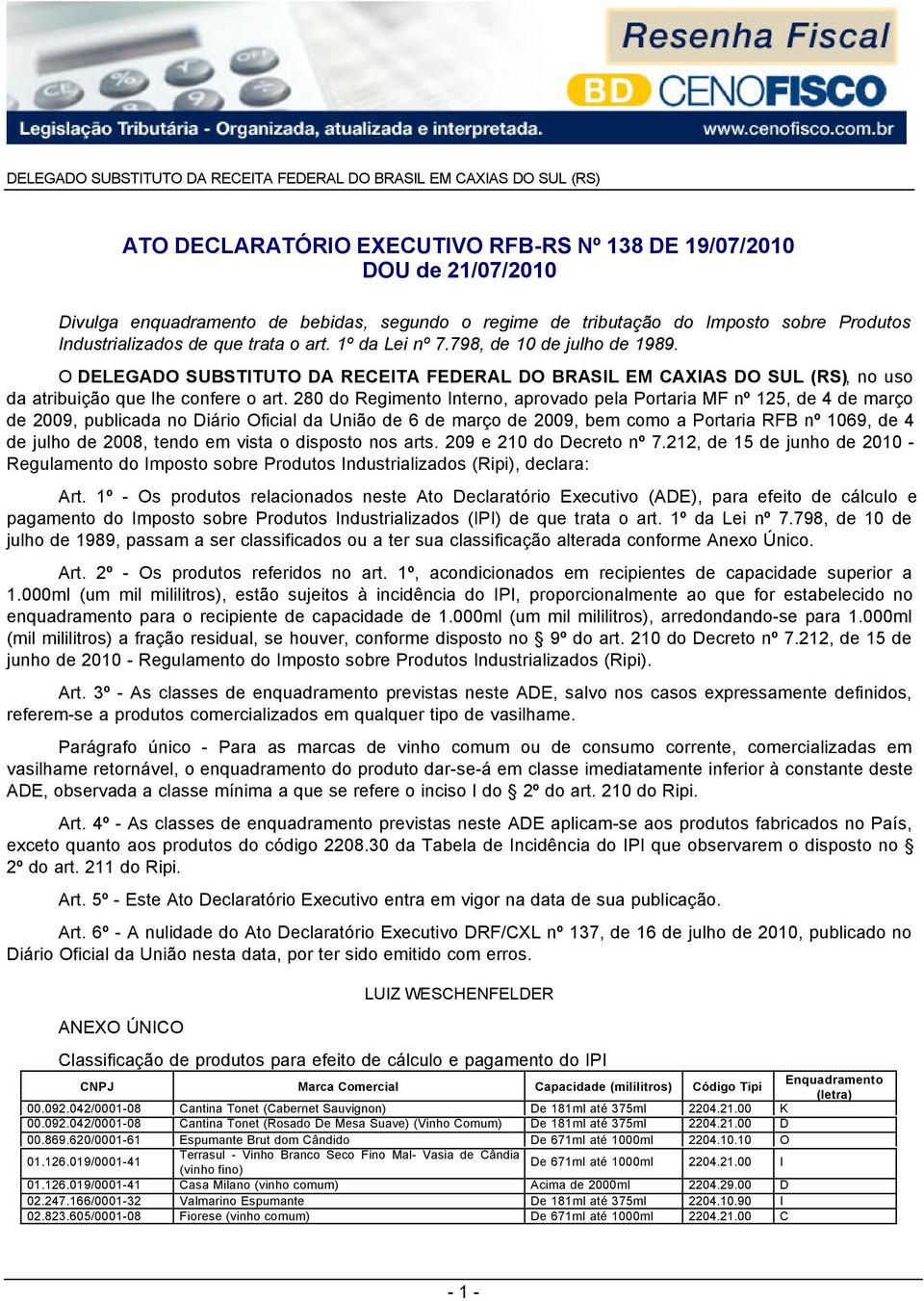 O DELEGADO SUBSTITUTO DA RECEITA FEDERAL DO BRASIL EM CAXIAS DO SUL (RS), no uso da atribuição que lhe confere o art.