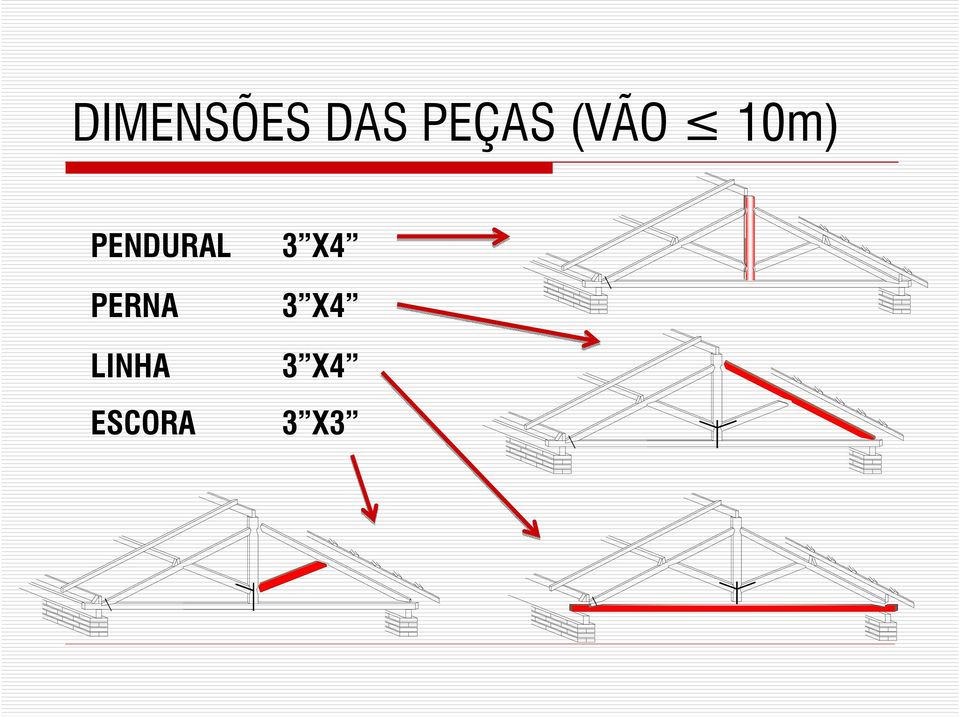 3 X4 PERNA LINHA