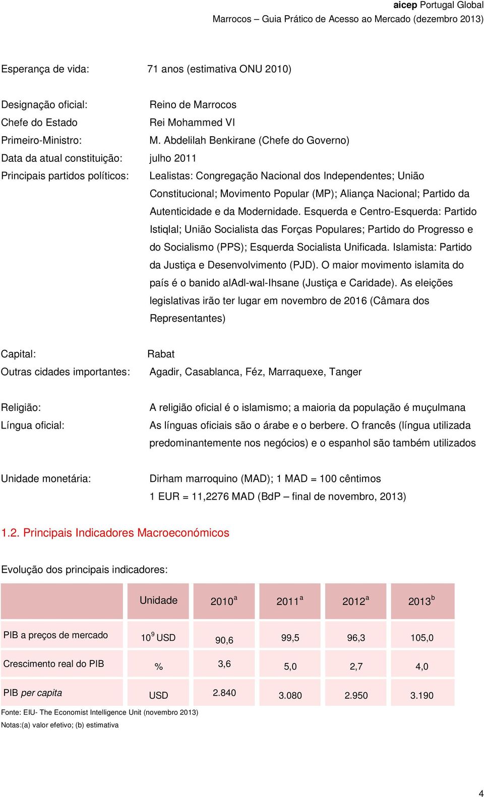 (MP); Aliança Nacional; Partido da Autenticidade e da Modernidade.