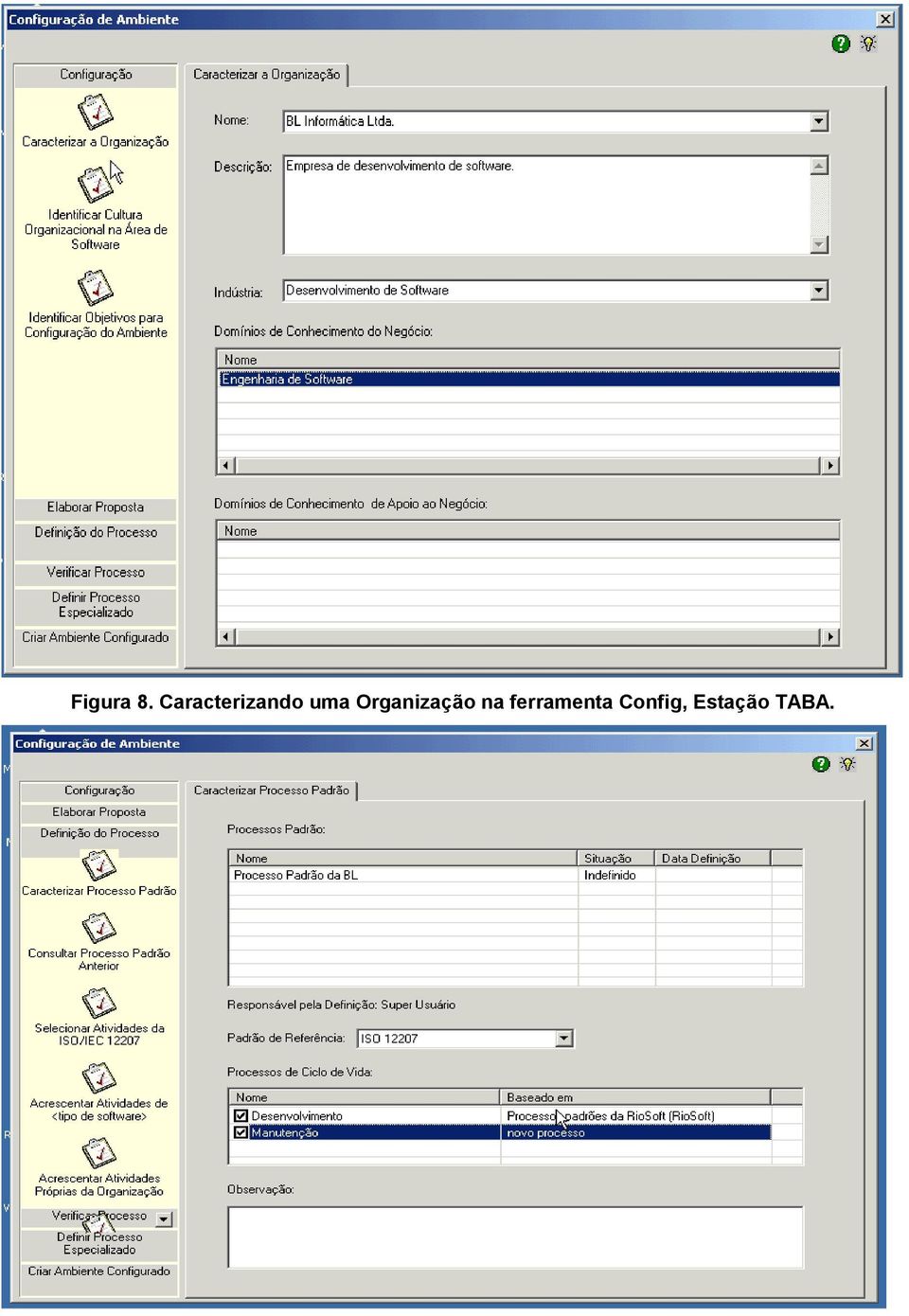 Organização na