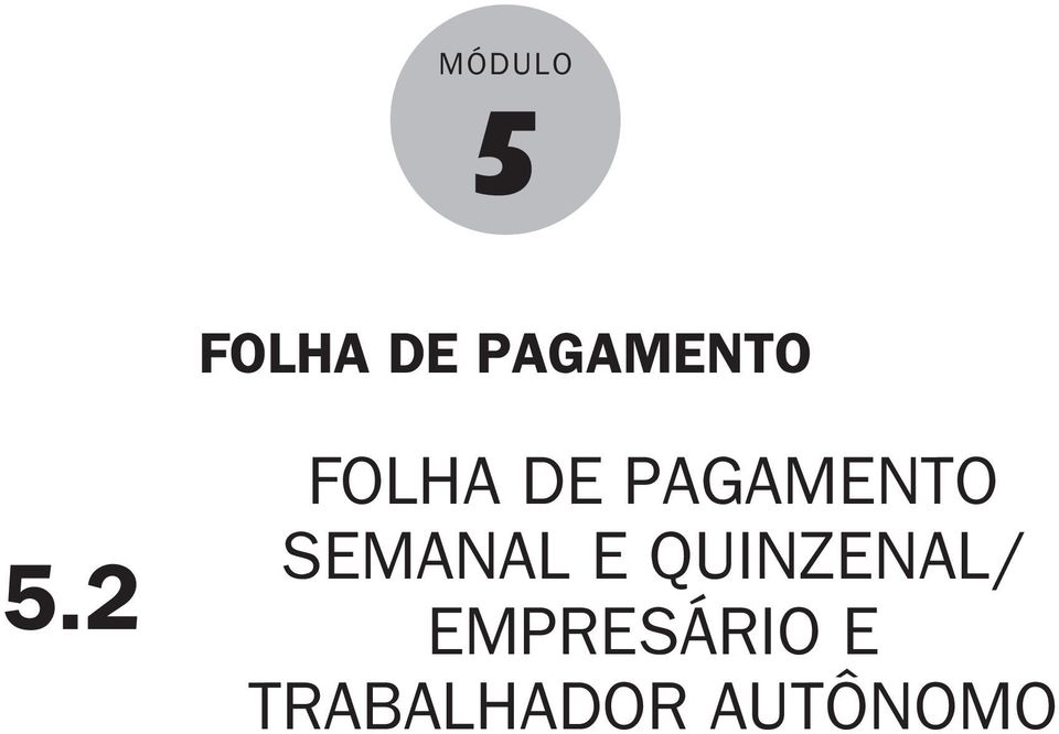 2 FOLHA DE PAGAMENTO