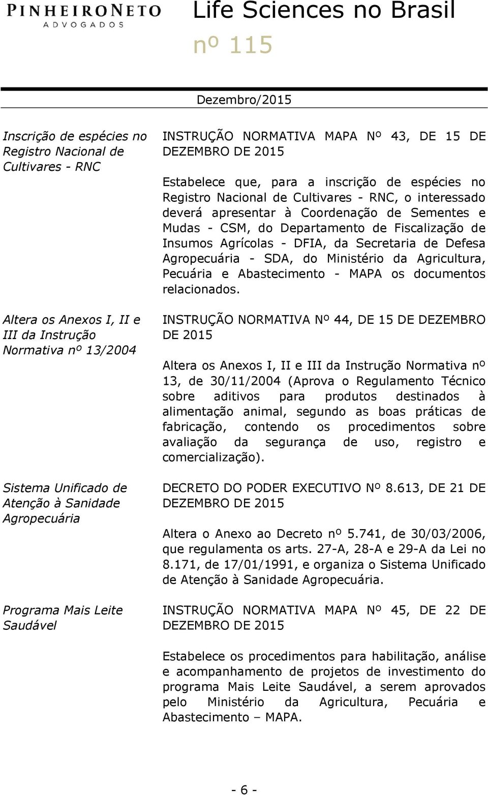 Mudas - CSM, do Departamento de Fiscalização de Insumos Agrícolas - DFIA, da Secretaria de Defesa Agropecuária - SDA, do Ministério da Agricultura, Pecuária e Abastecimento - MAPA os documentos