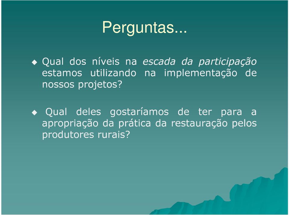 utilizando na implementação de nossos projetos?