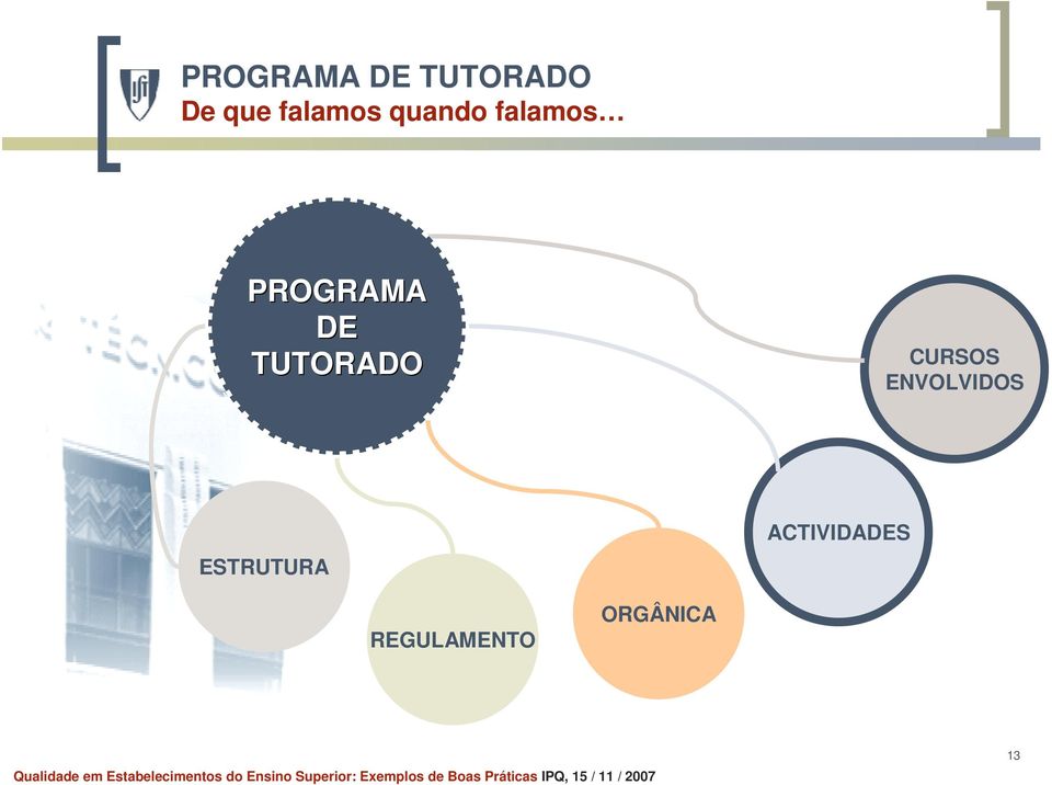 CURSOS ENVOLVIDOS ESTRUTURA