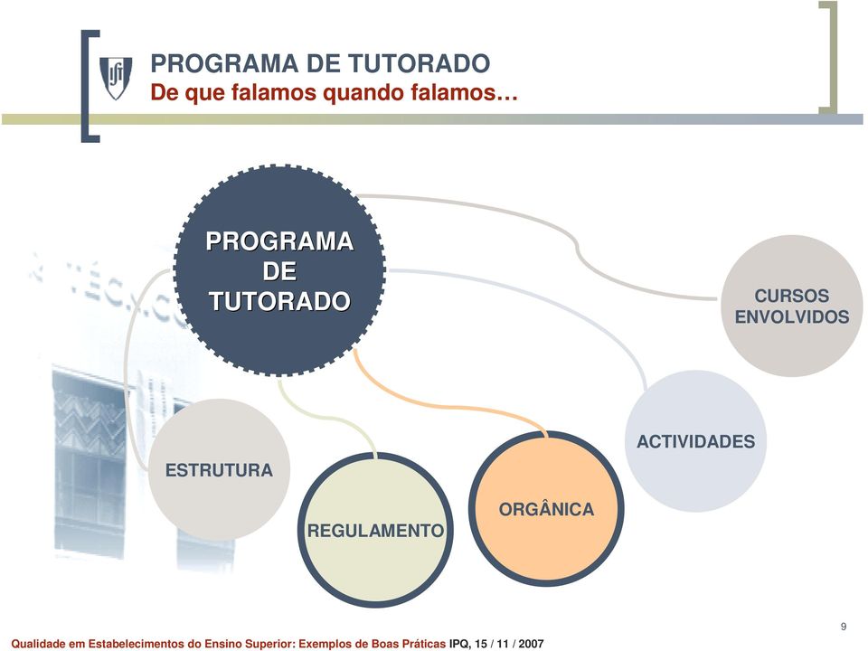 CURSOS ENVOLVIDOS ESTRUTURA