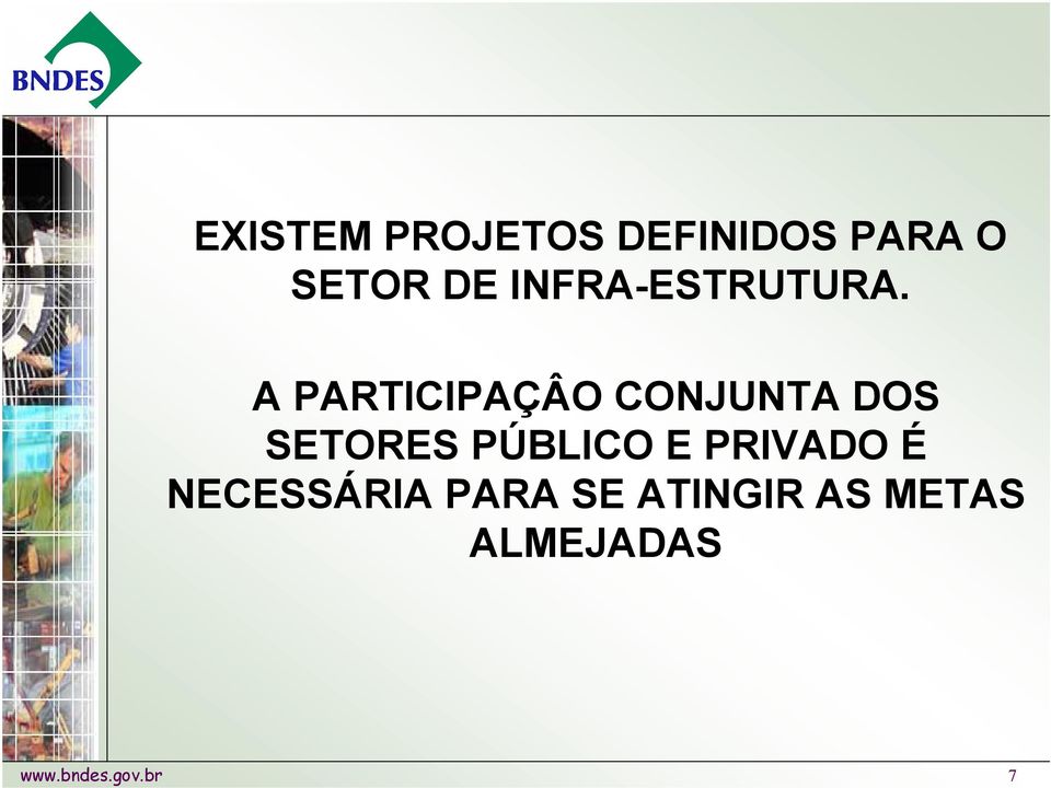 A PARTICIPAÇÂO CONJUNTA DOS SETORES PÚBLICO