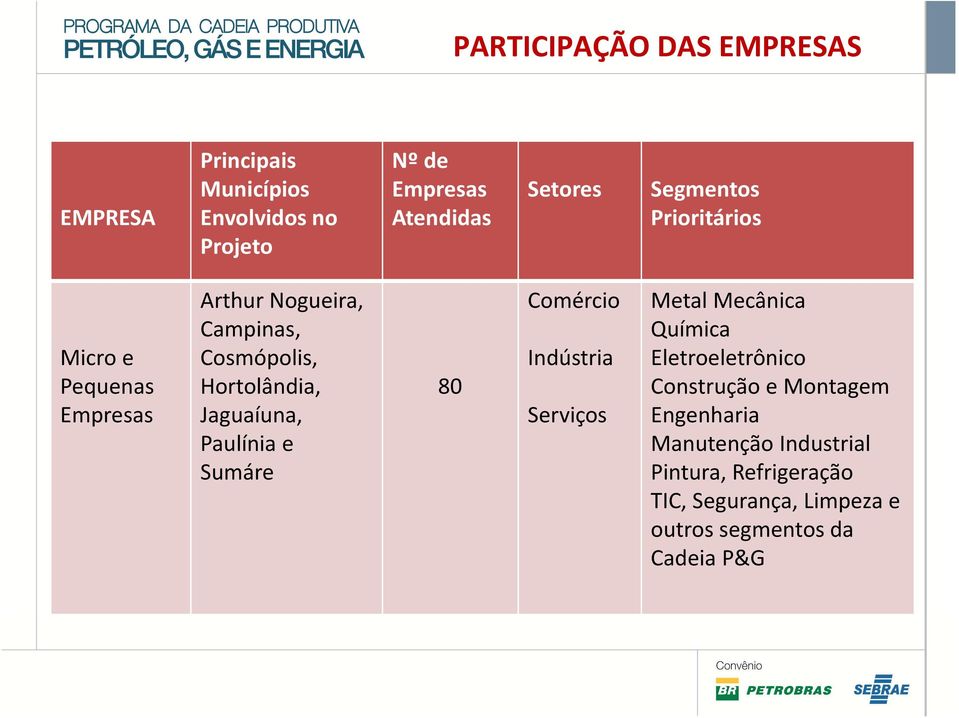 Paulínia e Sumáre 80 Comércio Indústria Serviços Metal Mecânica Química Eletroeletrônico Construção e Montagem