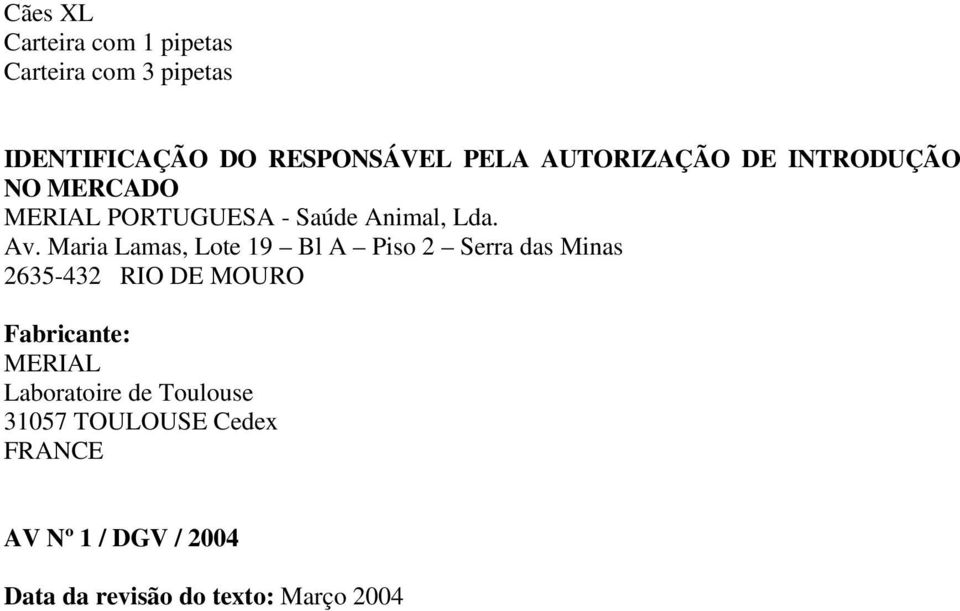 Maria Lamas, Lote 19 Bl A Piso 2 Serra das Minas 2635-432 RIO DE MOURO