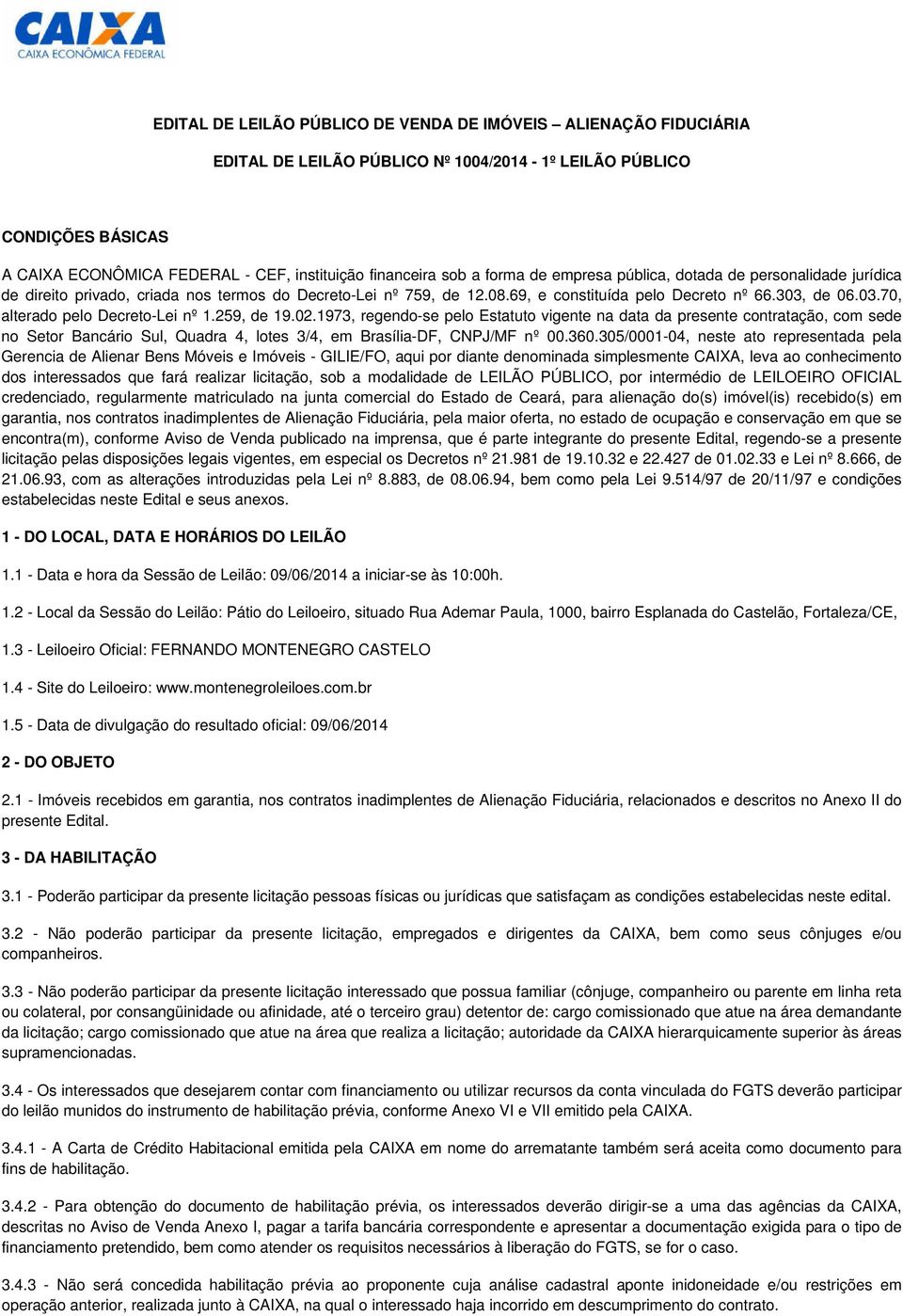 de 06.03.70, alterado pelo Decreto-Lei nº 1.259, de 19.02.