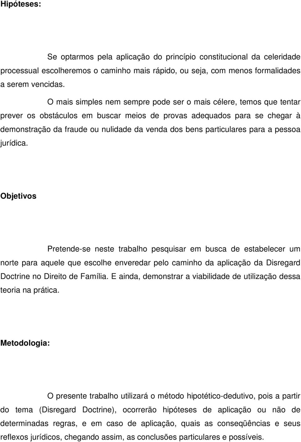 particulares para a pessoa jurídica.