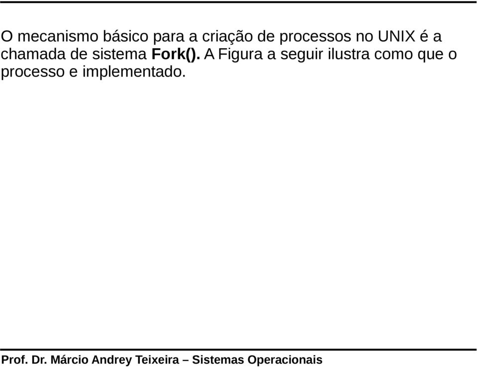 sistema Fork().