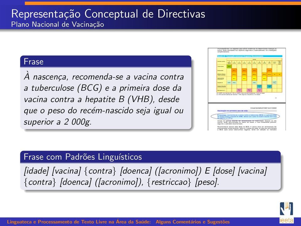 peso do recém-nascido seja igual ou superior a 2 000g.