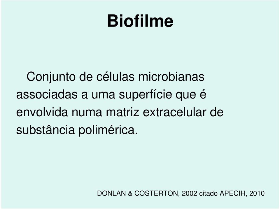 numa matriz extracelular de substância